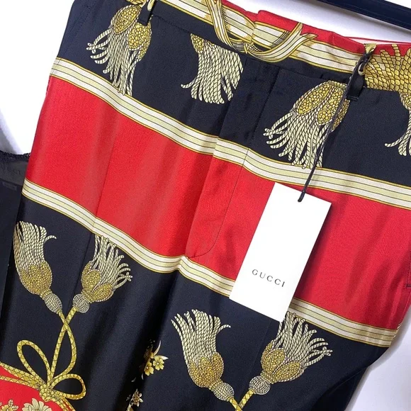 Gucci Women’s Loose Intrigue Pants SIZE 38 NWT - Picture 4 of 12